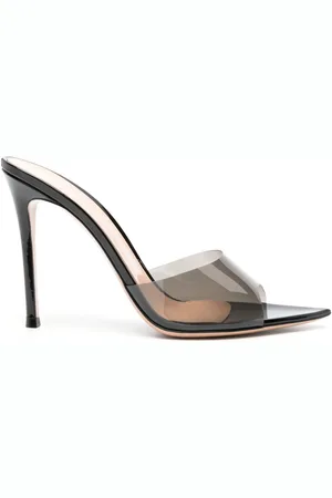 Gianvito Rossi 105mm Elle transparent sandals