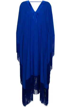 ‎Taller Marmo‎ Very Ross fringed kaftan dress