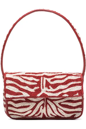 Staud Tommy bead-embellished shoulder bag