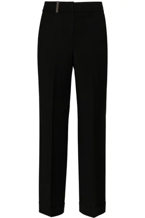PESERICO SIGN Patch-detail tailored trousers