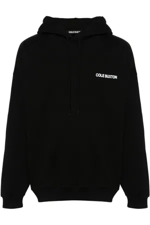 Cole Buxton Logo-print cotton hoodie