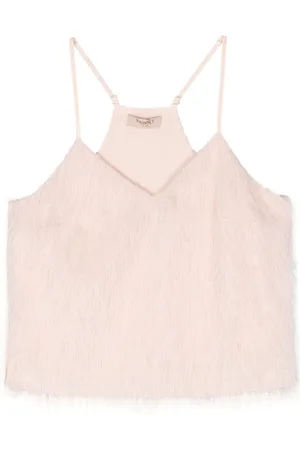 Twin-Set Feather-like tank top