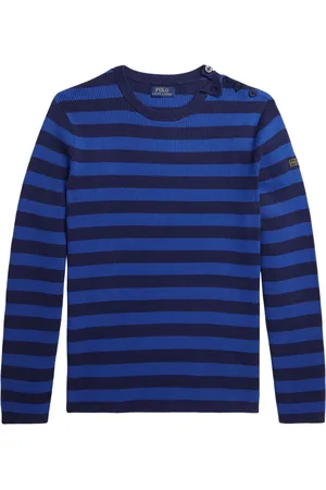 Ralph Lauren Logo-appliqué cotton-blend jumper