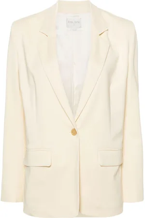 FORTE FORTE Notched-lapels single-breasted blazer