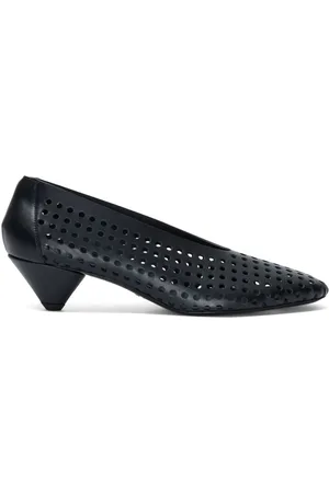 Proenza Schouler Perforated leather pumps