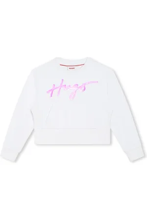 HUGO BOSS Logo-print cotton-blend sweatshirt