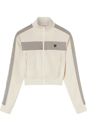 AMBUSH Zip-up striped sweatshirt