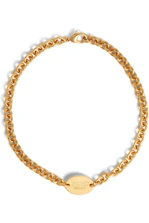 Dsquared2 Logo-engraved chain necklace