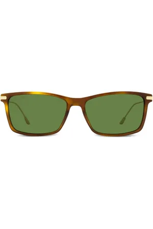 Longines Rectangle-frame tinted-lenses sunglasses