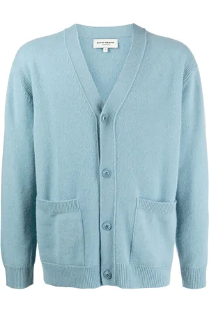 MAN ON THE BOON. V-neck button-up cardigan