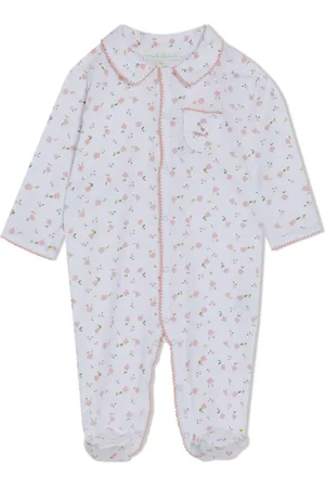 MARIE CHANTAL Flower-print cotton pajamas