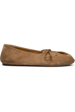 MARSÈLL Girella suede ballerina shoes