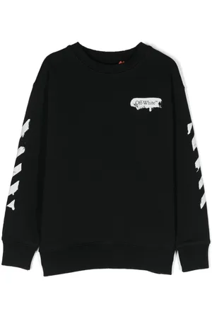 OFF-WHITE Arrows-print cotton sweatshirt