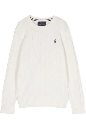 Ralph Lauren Polo-Pony-motif cotton jumper