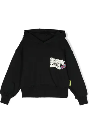 BARROW Logo-embellished cotton hoodie
