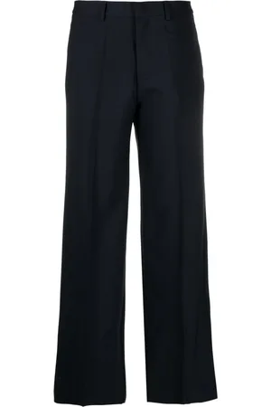 P.A.R.O.S.H. High-waist wide-leg trousers