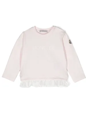 Moncler Logo-print long-sleeve T-shirt