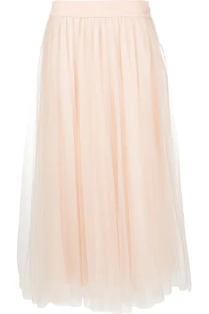Fabiana Filippi Tulle midi skirt