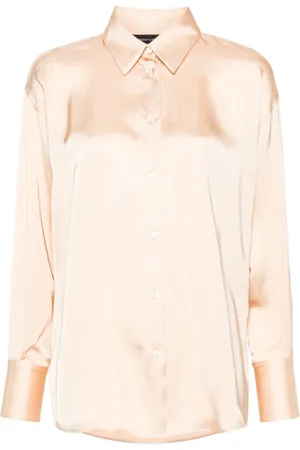 Fabiana Filippi Satin elongated shirt