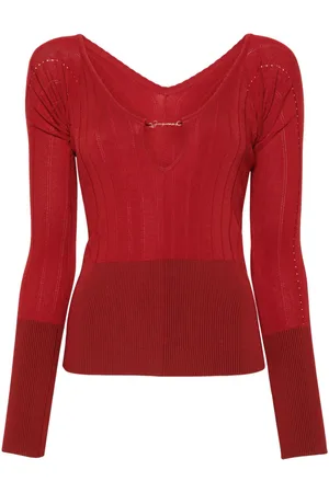 Jacquemus Le Haut logo-plaque top
