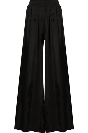 Fabiana Filippi Elasticated-waist satin palazzo pants