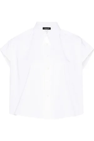 Fabiana Filippi Cap-sleeve cotton shirt
