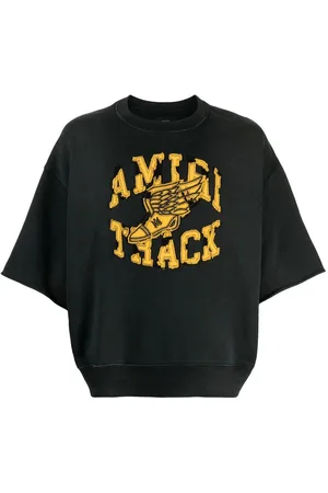 AMIRI Logo-appliqué cotton sweatshirt