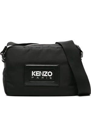 Kenzo Logo-embossed messenger bag