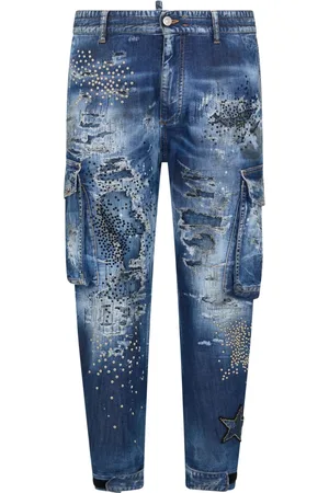 Dsquared2 Embellished cargo jeans