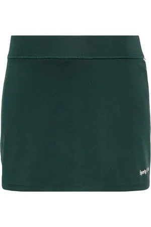 Sporty & Rich Logo-print jersey mini skort