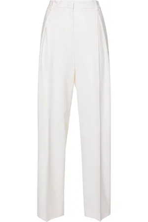 Msgm Pleated tailored wool trousers