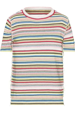 Maison Margiela Striped knitted T-shirt