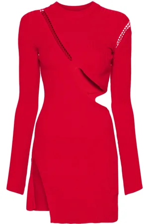 The Attico Cut-out mini dress