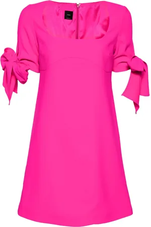 Pinko Ribbon tie-detailed mini dress