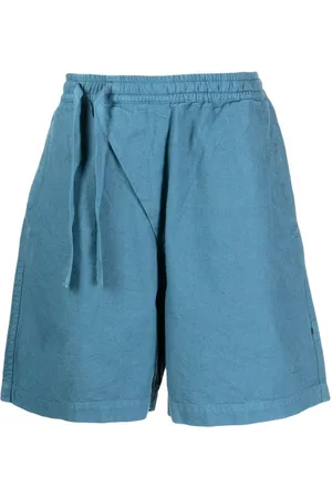 Maharishi Off centre-drawstring bermuda shorts