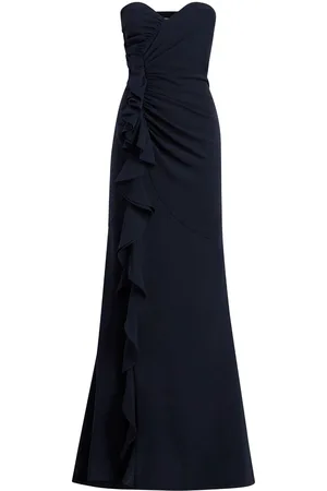 Cinq A Sept Hyde ruffle-detail gown