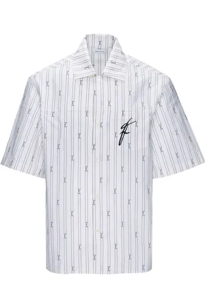 Salvatore Ferragamo Logo-print short-sleeve shirt