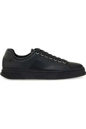 Salvatore Ferragamo Panelled leather sneakers