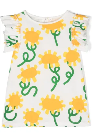 Stella McCartney Floral-print cotton tank top