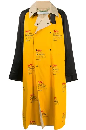OFF-WHITE Industrial oversized trench coat