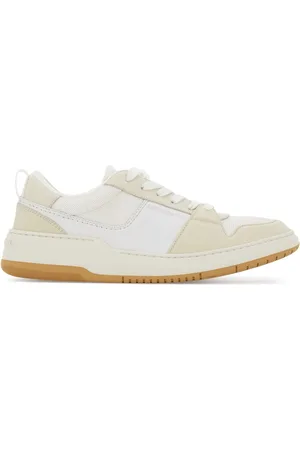 Salvatore Ferragamo Panelled leather sneakers