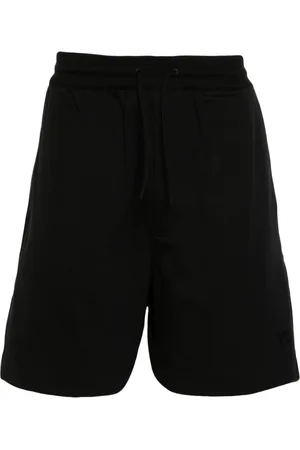 Y-3 Logo-print track shorts