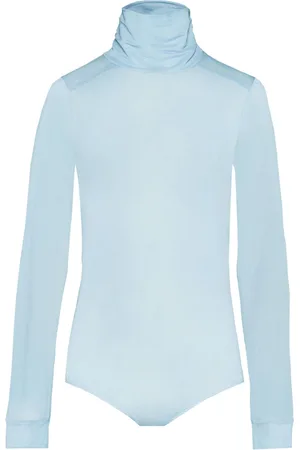 Maison Margiela Four-stitch sheer bodysuit