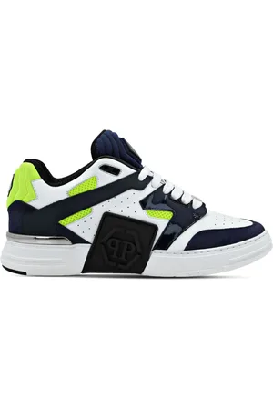 Philipp Plein Mix logo-patch sneakers