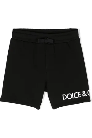 Dolce & Gabbana Logo-print cotton track shorts