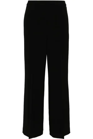 THEORY Mid-rise wide-leg trousers