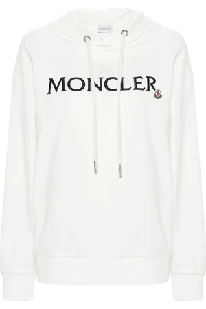 Moncler Logo-embroidered cotton hoodie