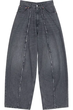 Maison Margiela Wide-leg cotton jeans