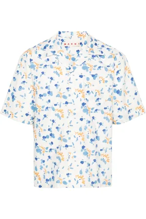Marni Logo-print cotton shirt