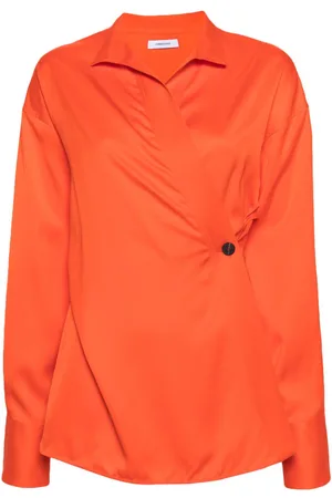 Salvatore Ferragamo Wrap-design blouse